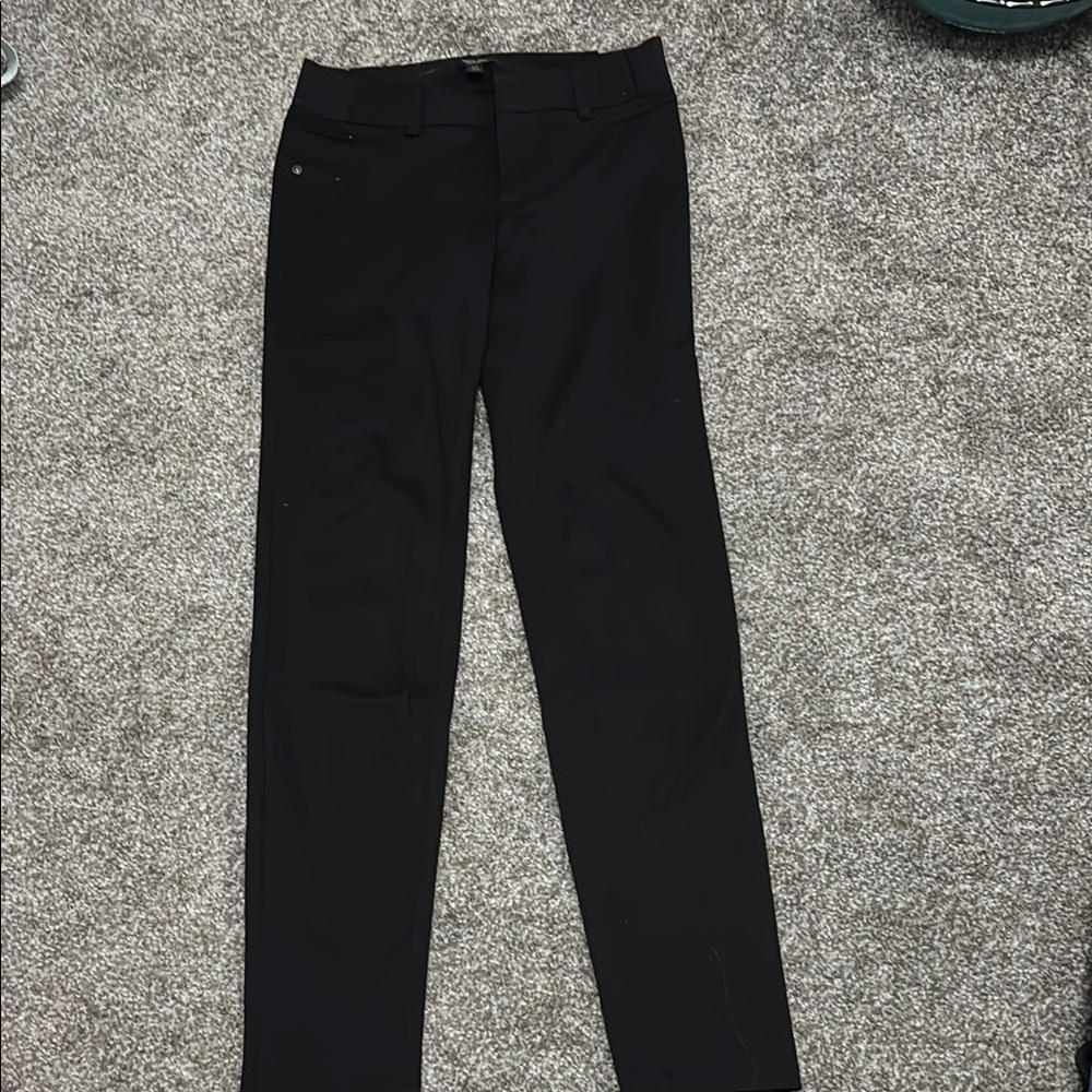 Simply Vera Vera Wang Sleek Black Skinny Pants